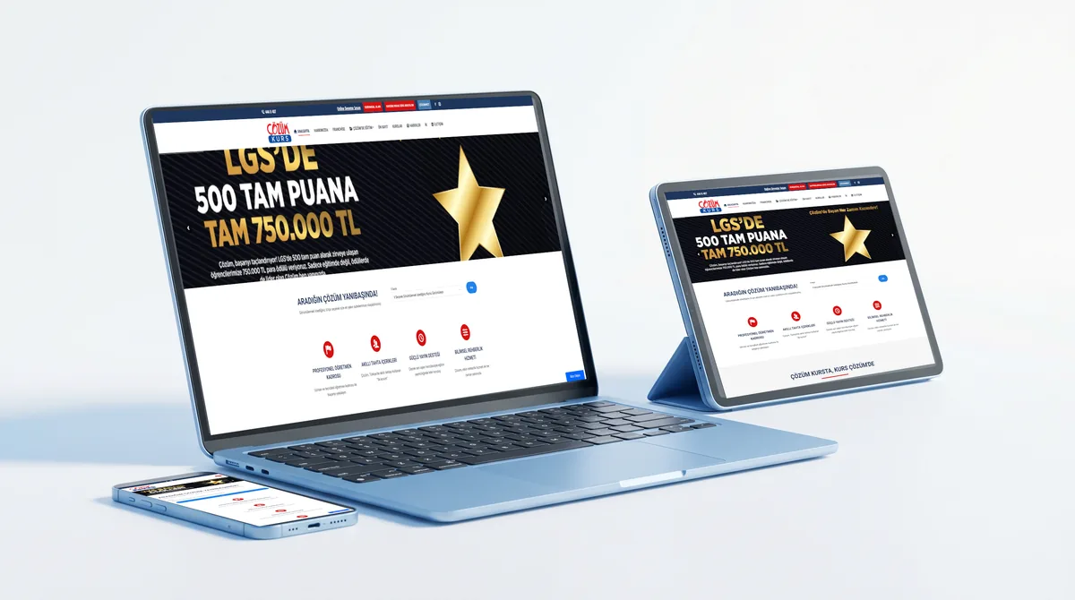 Çözüm Kurs Merkezi — Eğitim · kurs