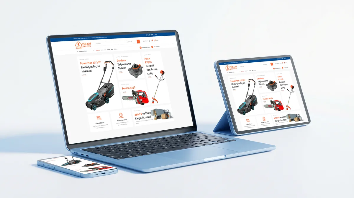 Ziraat Deposu — Tarım · e-ticaret